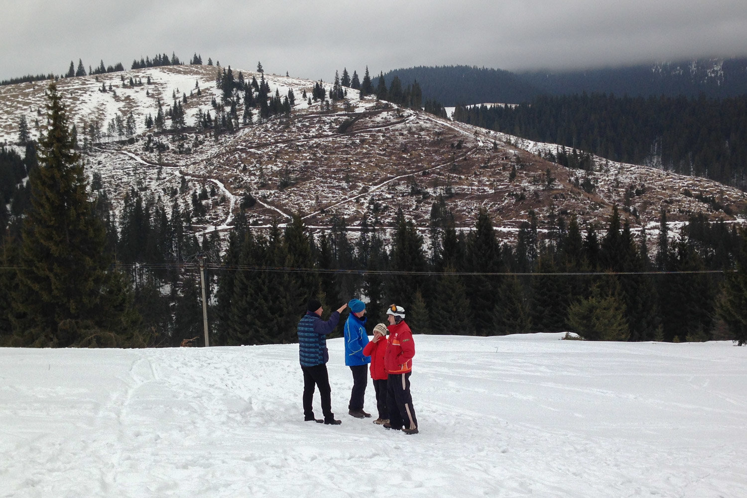 Pongrác tető  - 1500 m magasságban