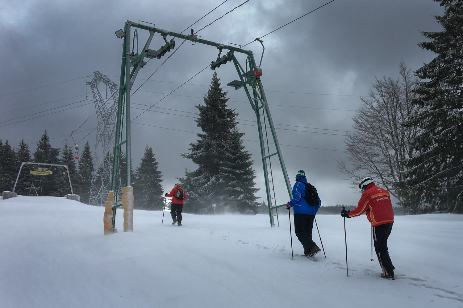 Sítúra a Bucsin tetőre