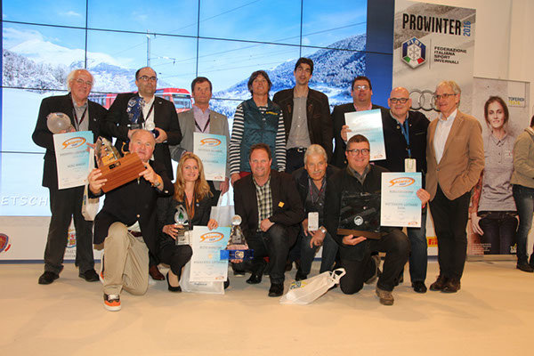 A fődíjat megosztva elnyerő Aletsch Arena csapata