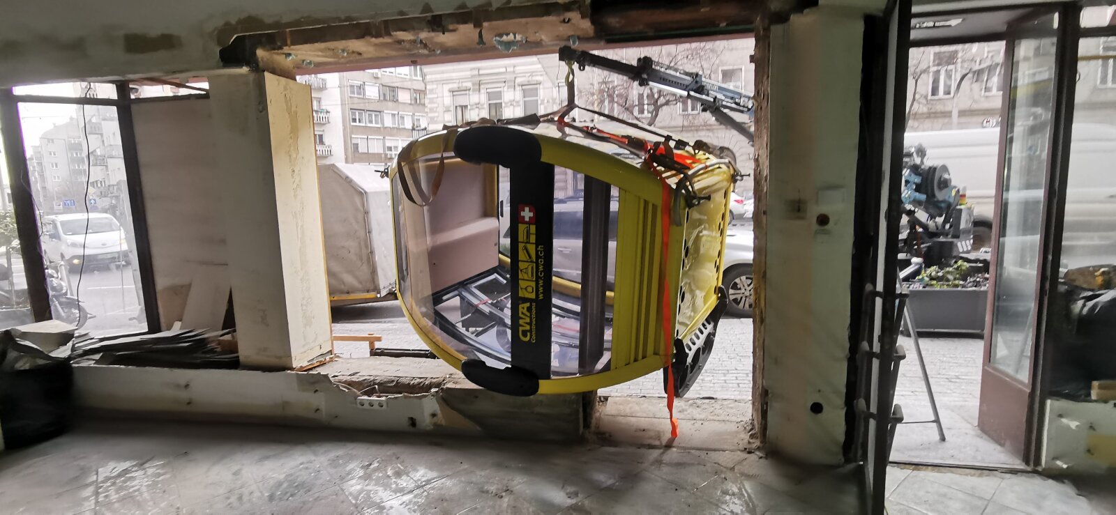 A kép jól szemlélteti a logisztikai kihívást