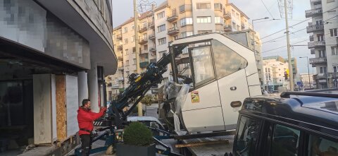 A Neoplan szállítása