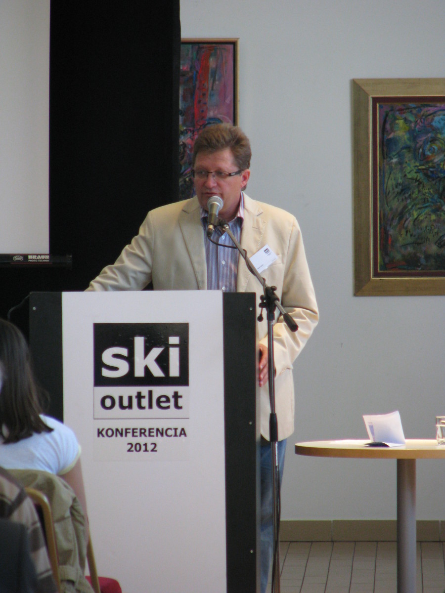 Fehér Gyula, a konferencia ötletgazdája és megszervezője