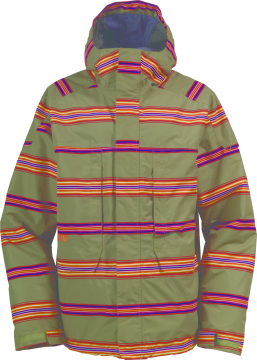 Burton Arctic kabát  Férfi snowboard kabát. Kapucnis. Thermacore szigetelés. Dryride Durashell 2 rétegű anyag. 10 000 mm vízállóság, 5 000 g szellőzési tulajdonság. Zippzáras hónalj szellőző. Levehető hófogó. Nadrágga