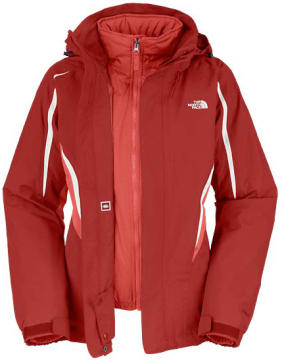 The North Face W Fer Sure TriClimate kabát  Női sí, illetve snowboard kabát. Polár kivehető bélés. Vízálló, lélegző anyag és varrások. Állítható méretű kapucni. Jobb oldalon "Napoleon" zseb. Hónaljszellőzés.