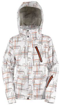 The North Face W Scary Cherry kabát  Női sí, illetve snowboard kabát. Vízálló, lélegző anyag és varrások. Állítható méretű kapucni. Jobb oldalon "Napoleon" zseb. Hónalj szellőző.