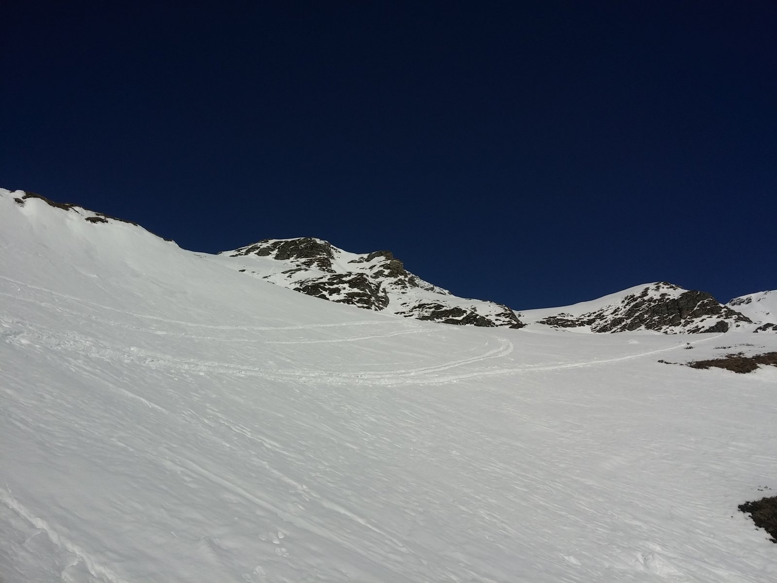 Még hátra van ez a meredek rész a platóig.