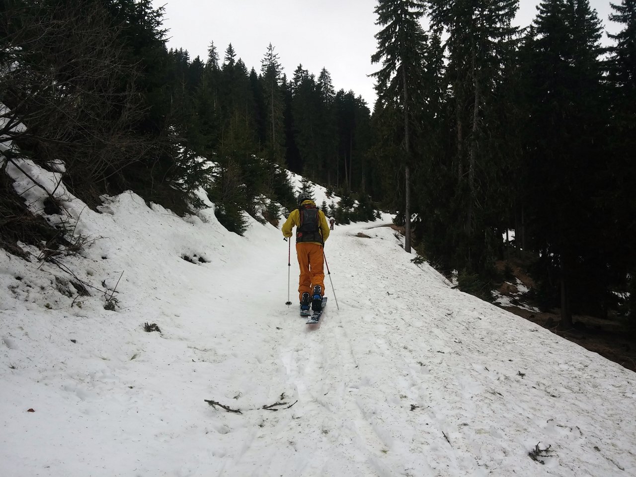 Az első lépések. Innen már élveztük.