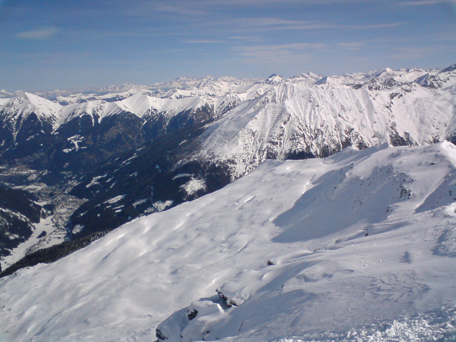 északi oldal az indulási pontból