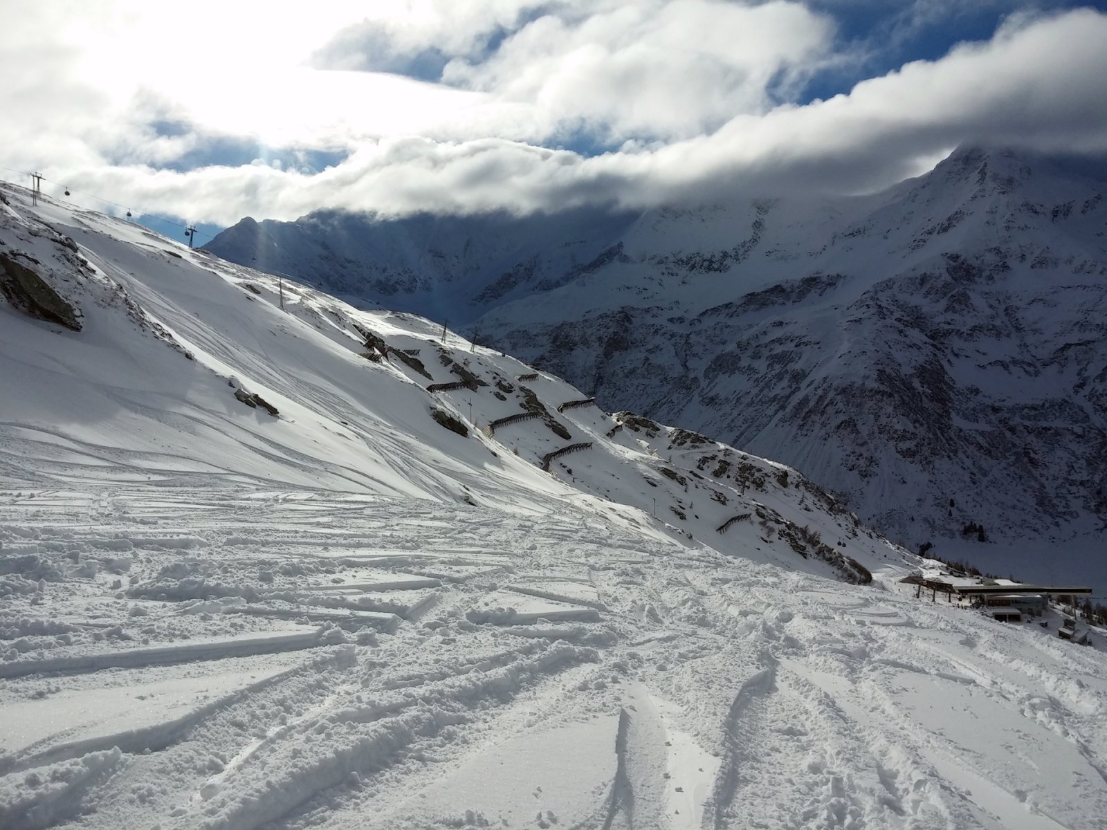 Legközelebb 1-én csúsztunk itt de már a nagy havazás után