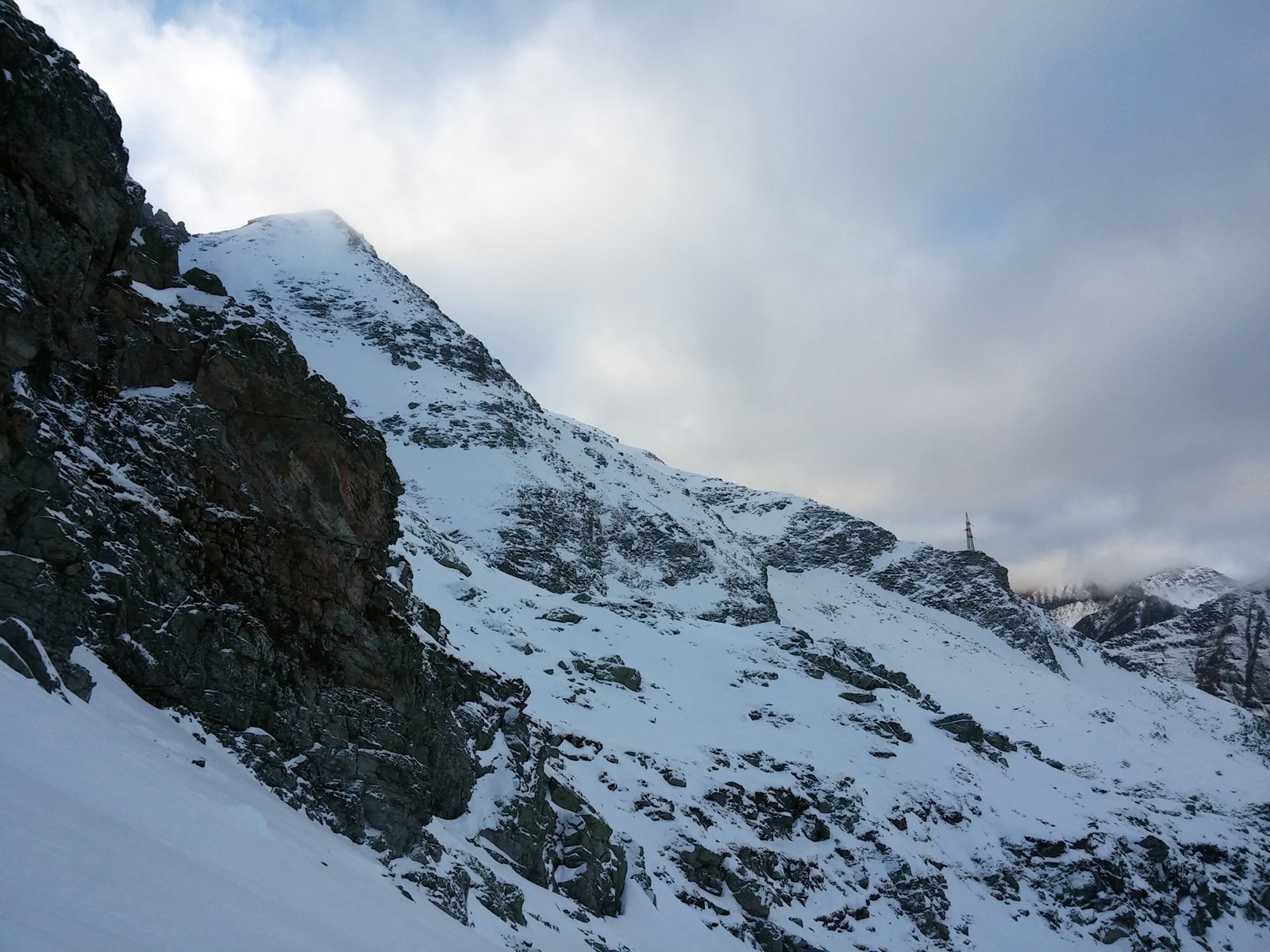 A kevés hó miatt még teljesen más arcát mutatta a táj, mint amihez hozzászoktunk