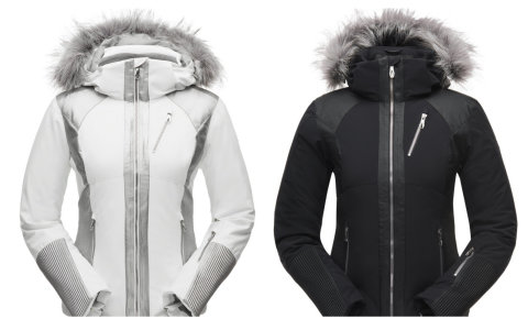 Új kollekció: Spyder Amour Faux Fur Női Síkabát fehér és fekete színben