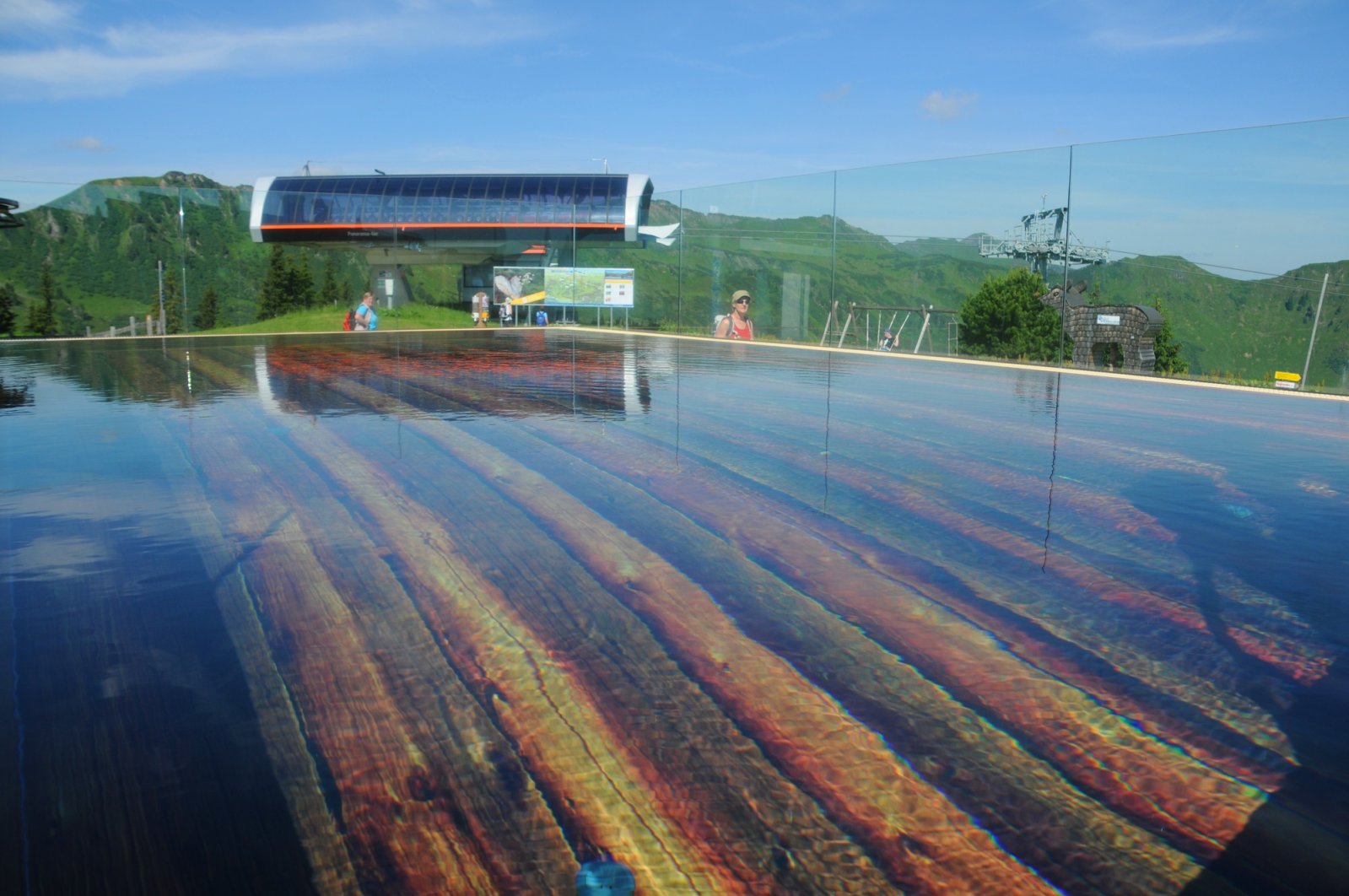 Hegyifürdő a Riesneralm-on 1830 méteres magasságban | | Fotó: Harald Steiner