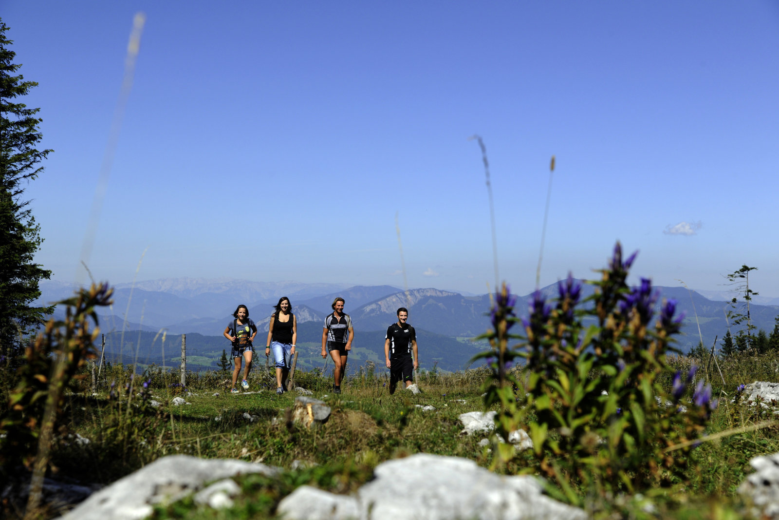 A Schöckl-csúcs és környéke ideális kirándulóhely | © Holding Graz Freizeit / Helge Sommer