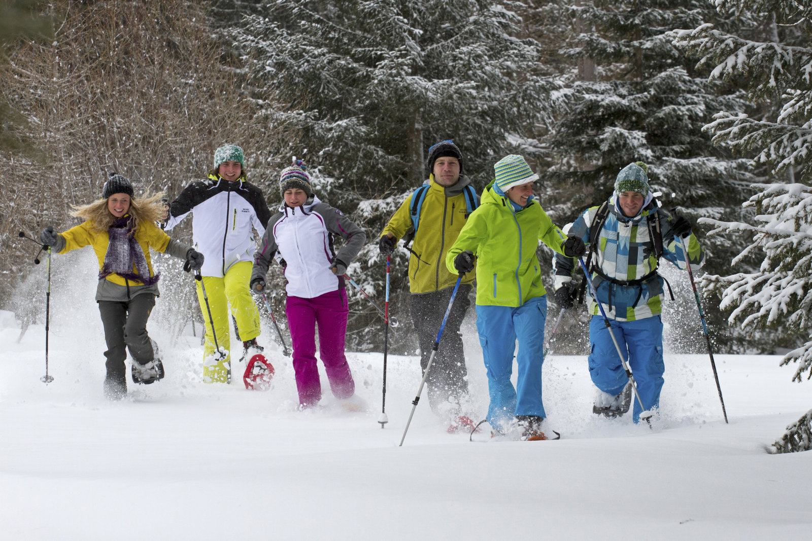 Hótalpas túrázók Stájerországban