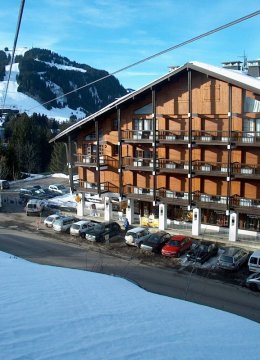 Megeve egyik nagy szállodája