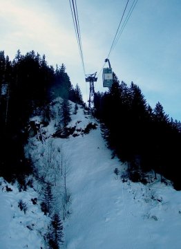 A kabin felső szakasza