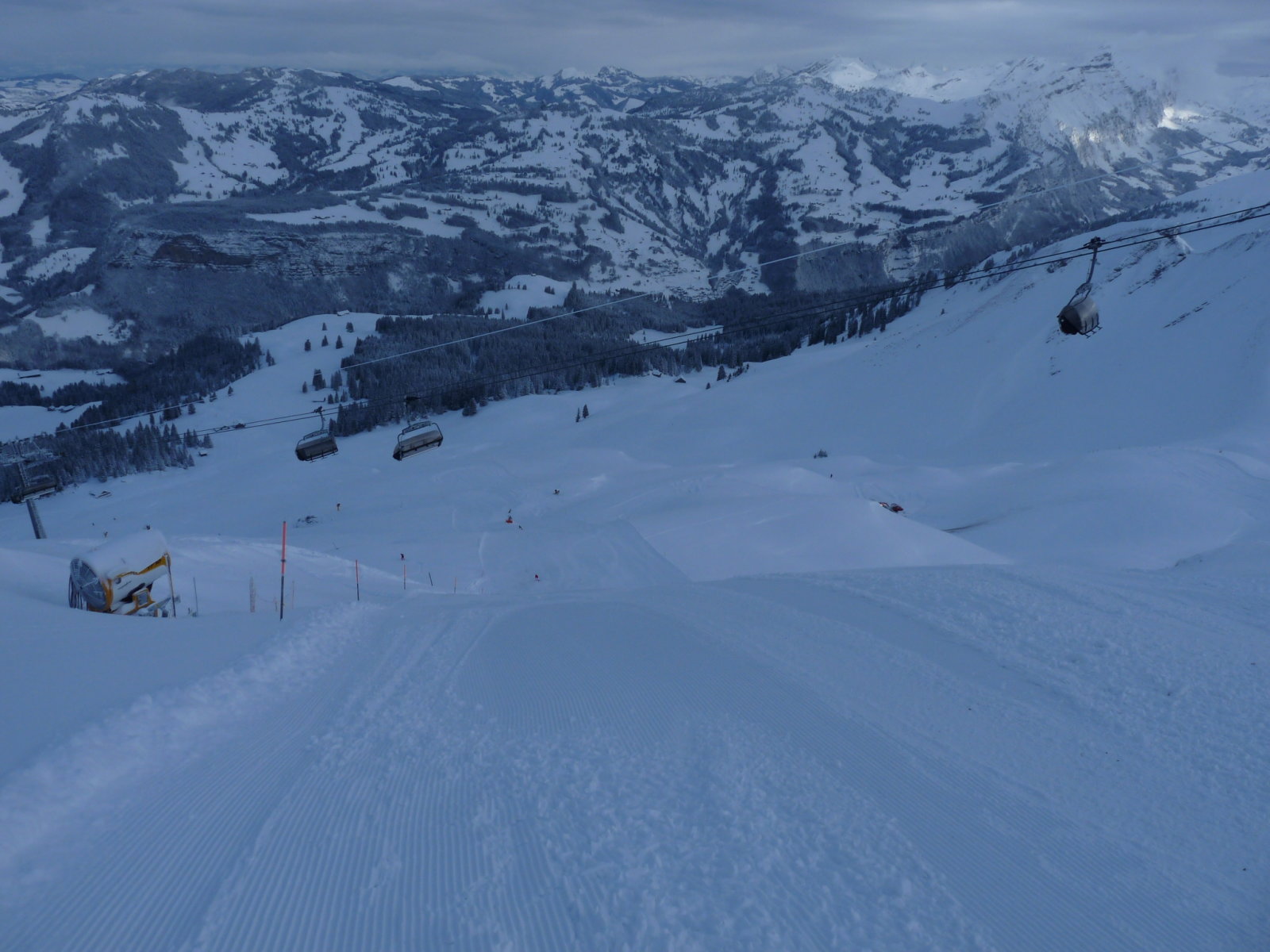 a Klingelnstock fekete pálya teteje