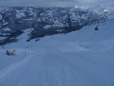 a Klingelnstock fekete pálya teteje