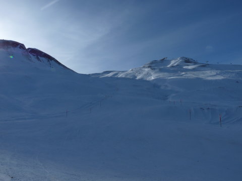 reggel Klingelnstockon üres pályákon
