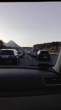 Osztrák Német határ köszönjük Angela