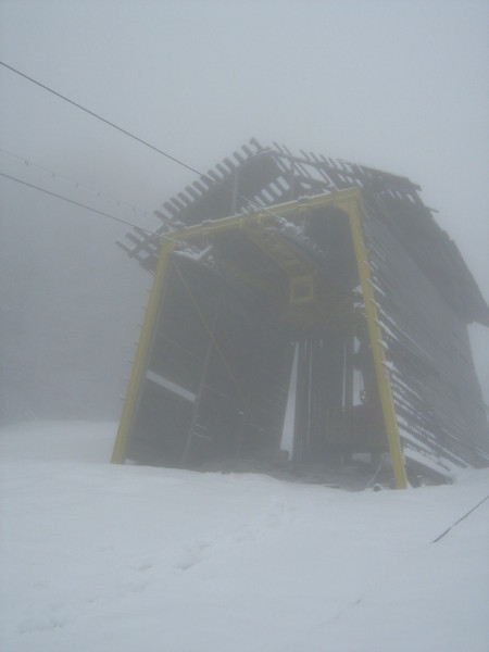 A Moski felvonó felső állomása