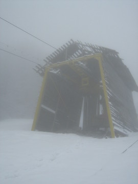 A Moski felvonó felső állomása