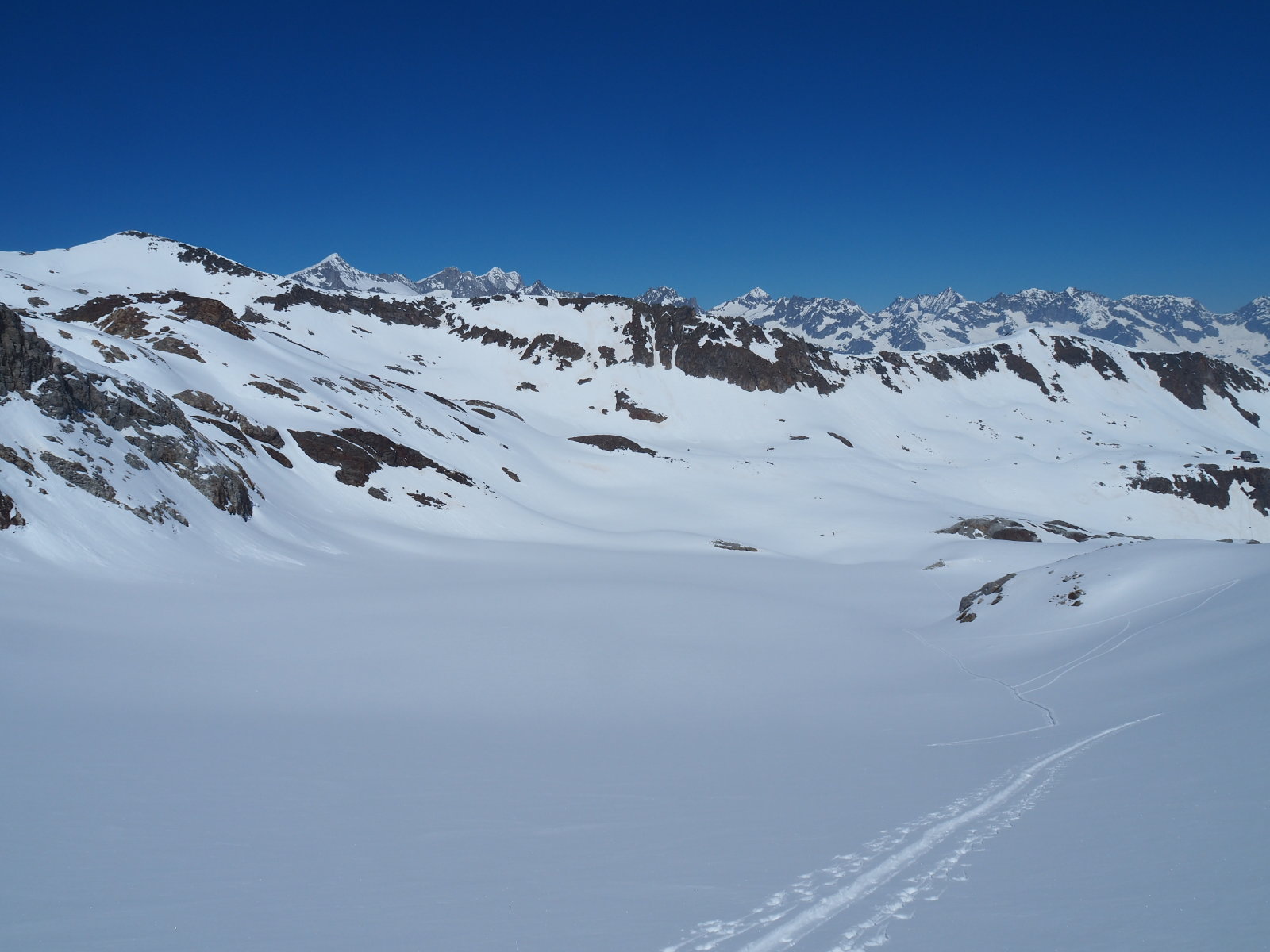 visszafelé nézve jó sípályának tűnik