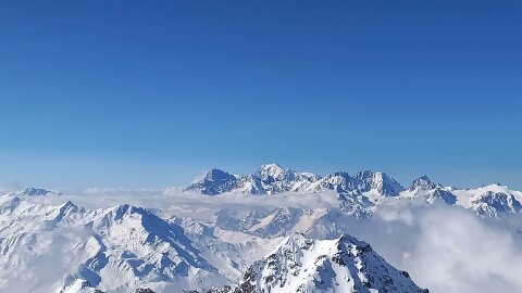 Középen a Mont Blanc