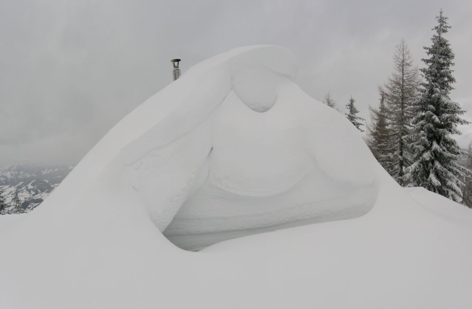 Ez egy ház januárban - Fotó: Stánicz Balázs