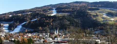Schladming november közepén; (mű)hó csak nyomokban  - Fotó: Stánicz Balázs