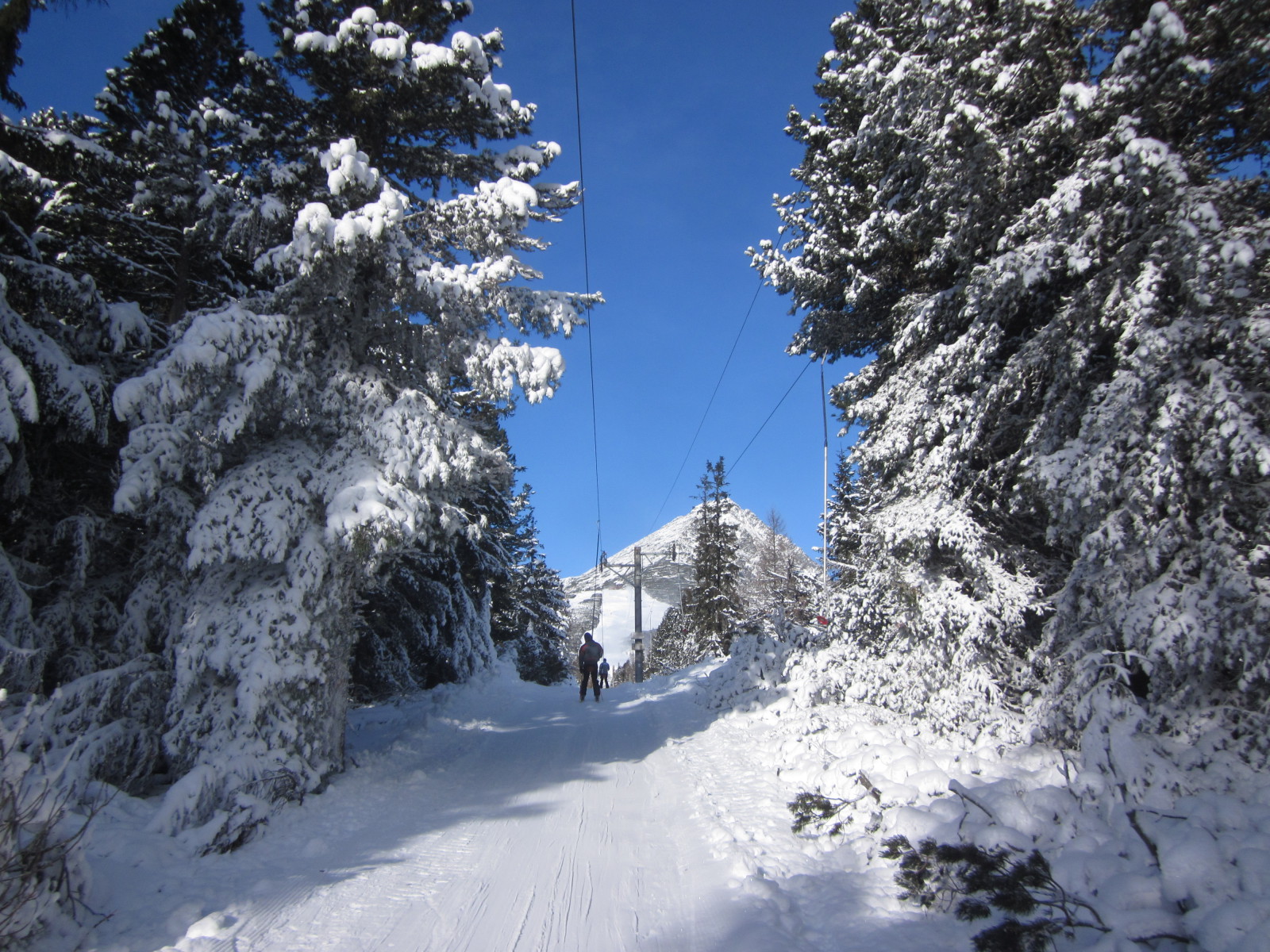 Kitűnő hóviszonyok Csorba-tónál 2012 december elején