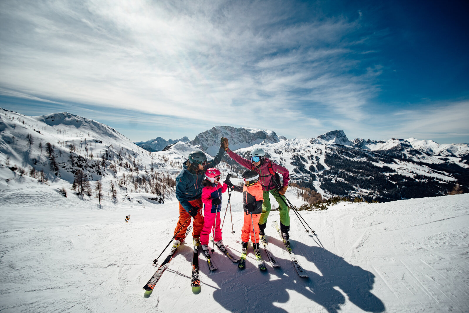 Családi síelés Nassfelden | Fotó: Daniel Gollner