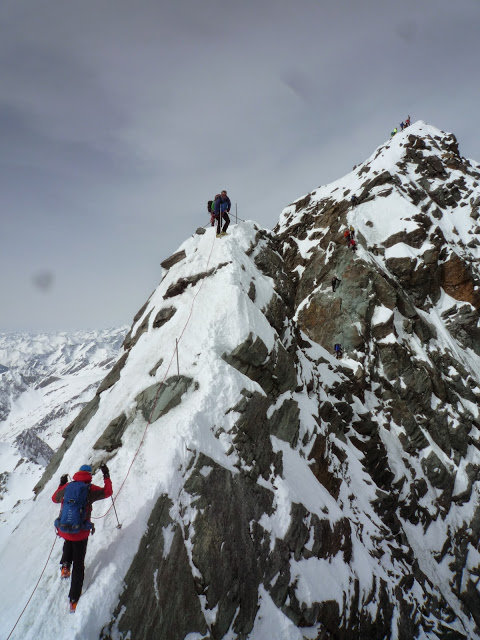 A Kleinglockner tetején