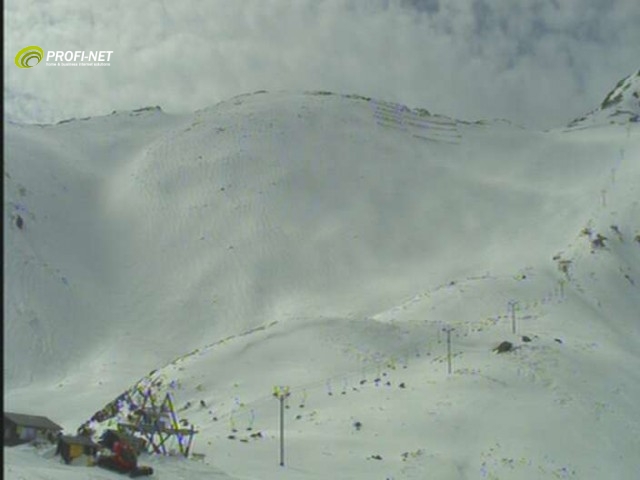 A Lomnici-nyereg még zárva