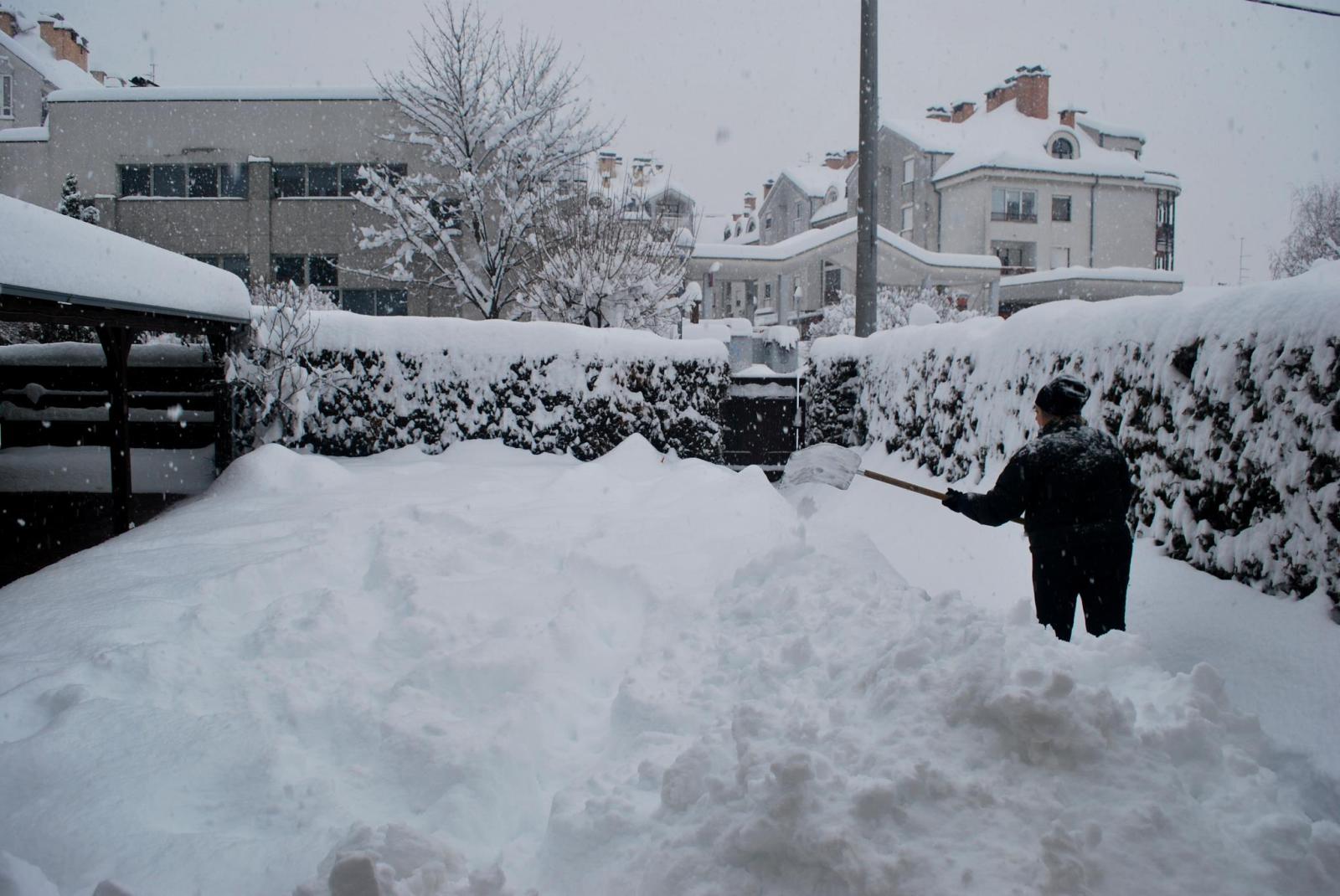 Havazás Zágrábban