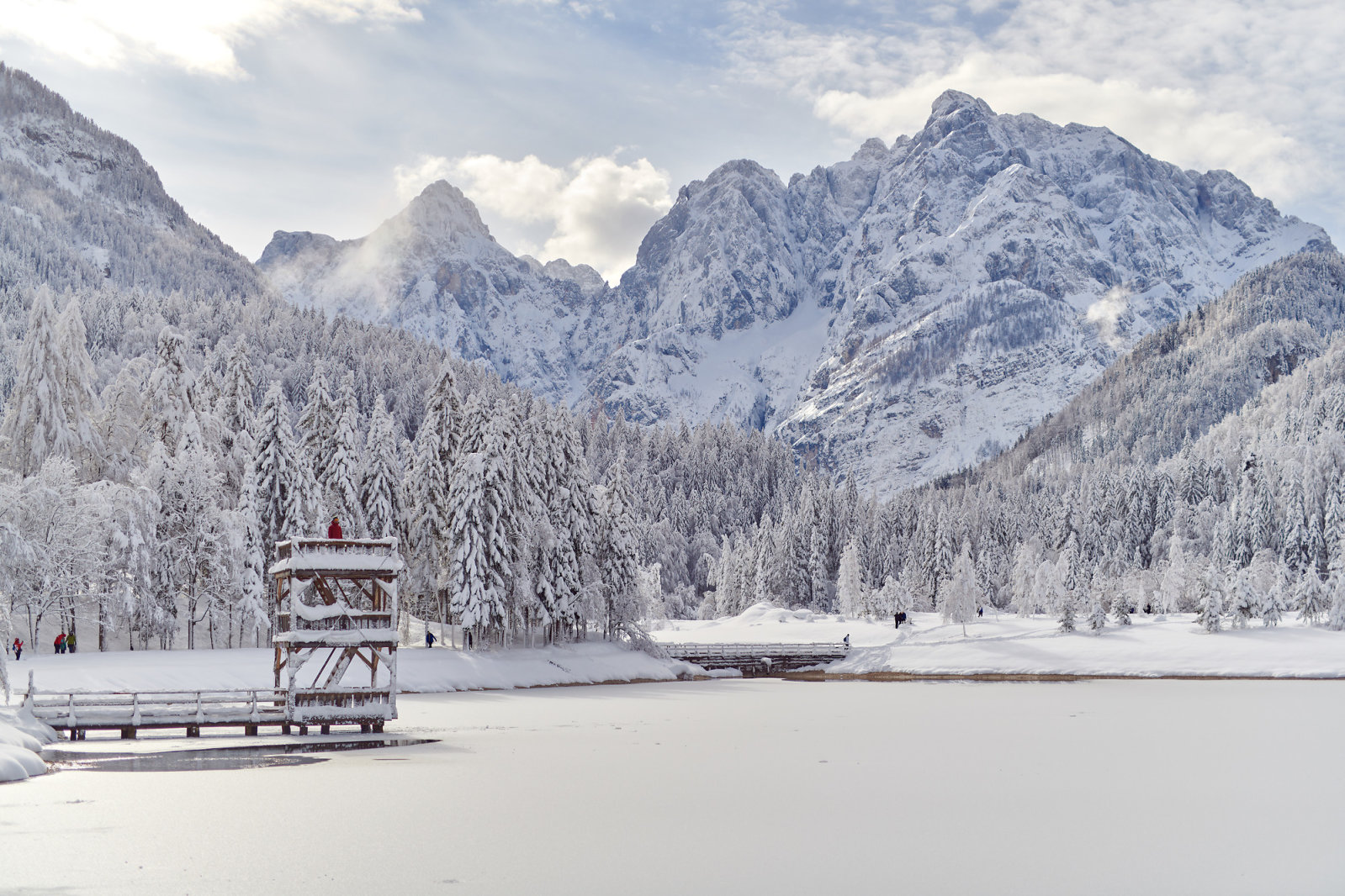 Tél Kranjska Gorában - Fotó: Iztok Medja