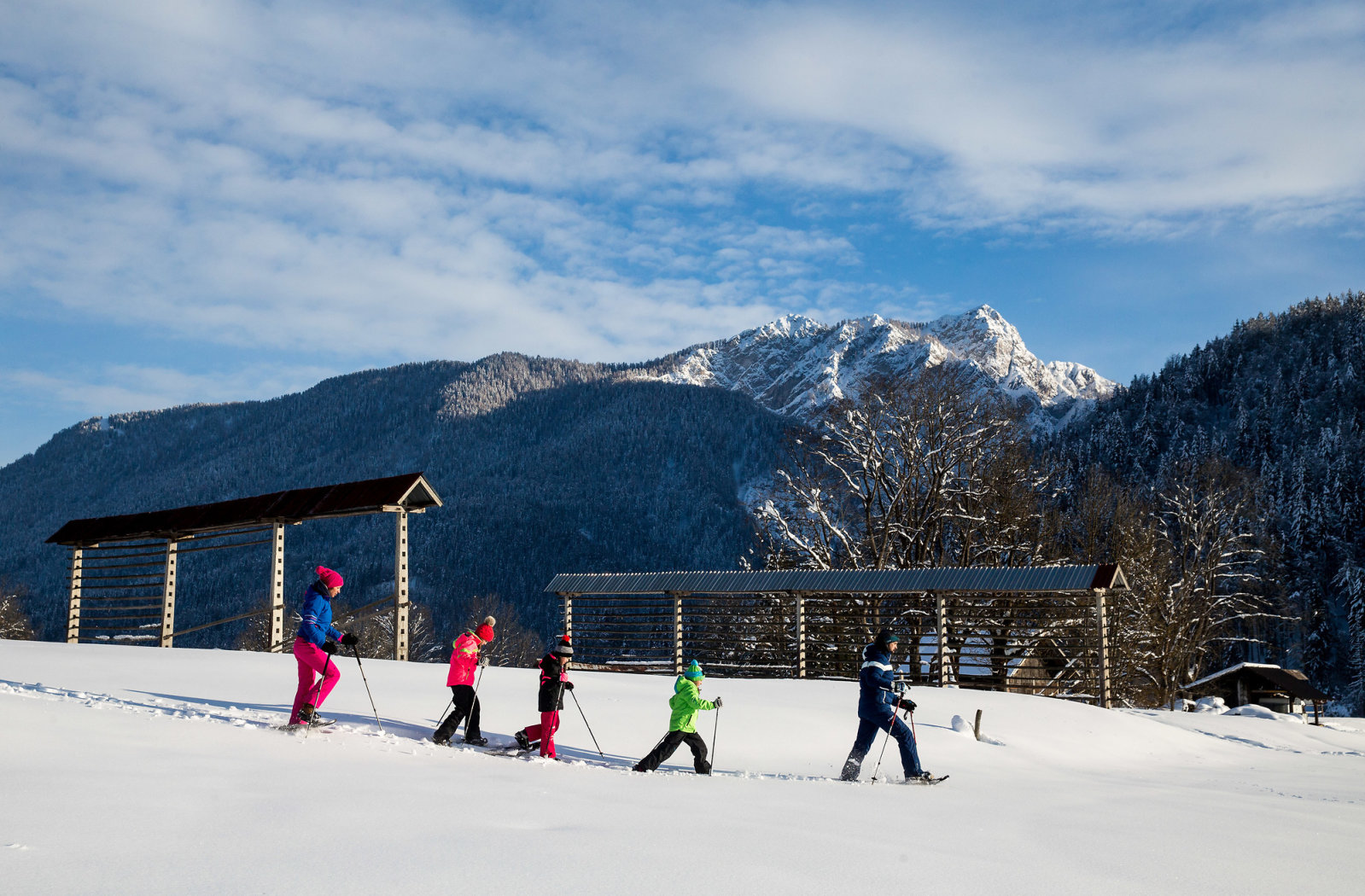 Családi hótalpas túra (Kép: Matic Klanšek Velej, Sportida d.o.o.)