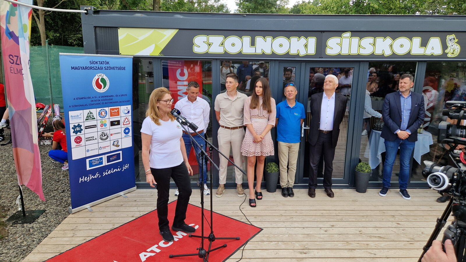 Dr. Egri Katalin, az SMSZ elnöke