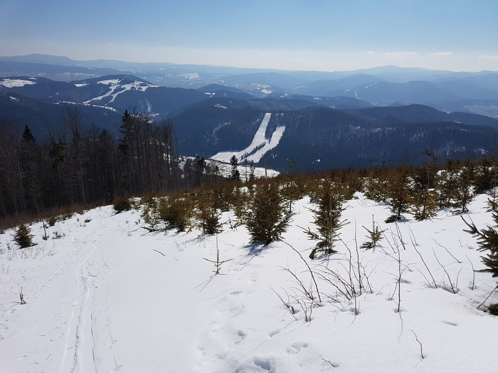 Szemben Tále sípályái