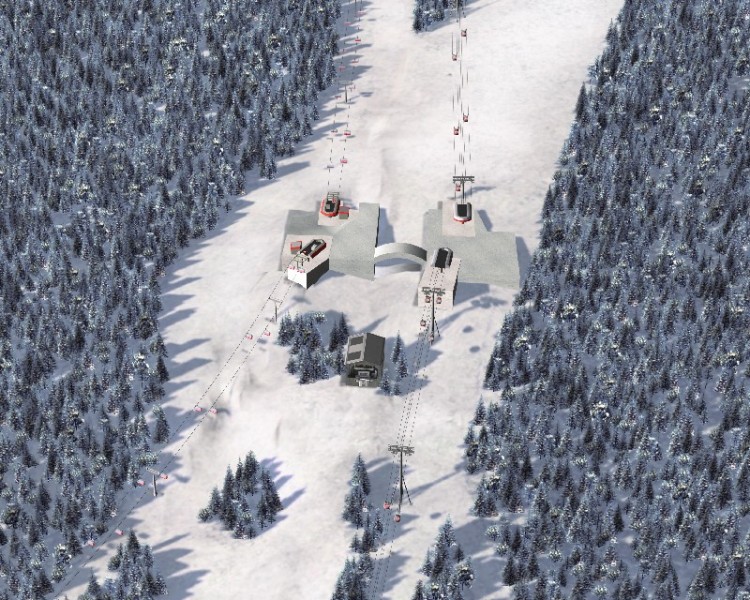 Start - az új és a régi középső állomás egymás alatt