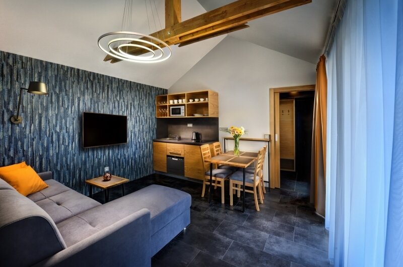 3-5 fős deluxe faház