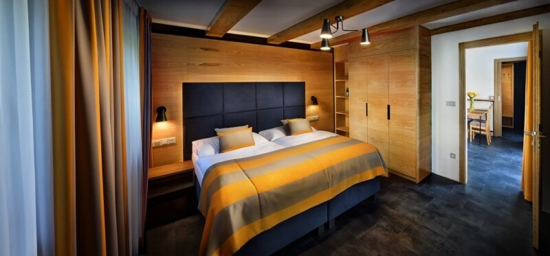 3-5 fős deluxe faház