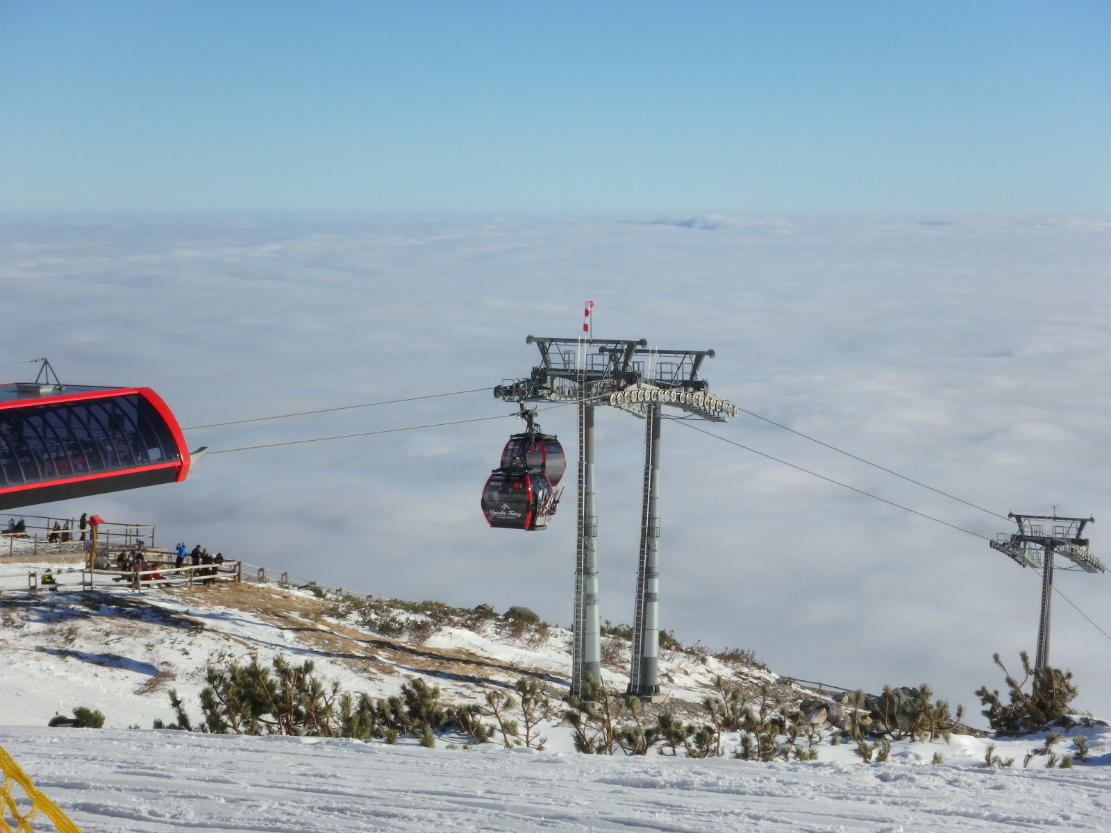 Érkezés a Kőpataki-tóhoz