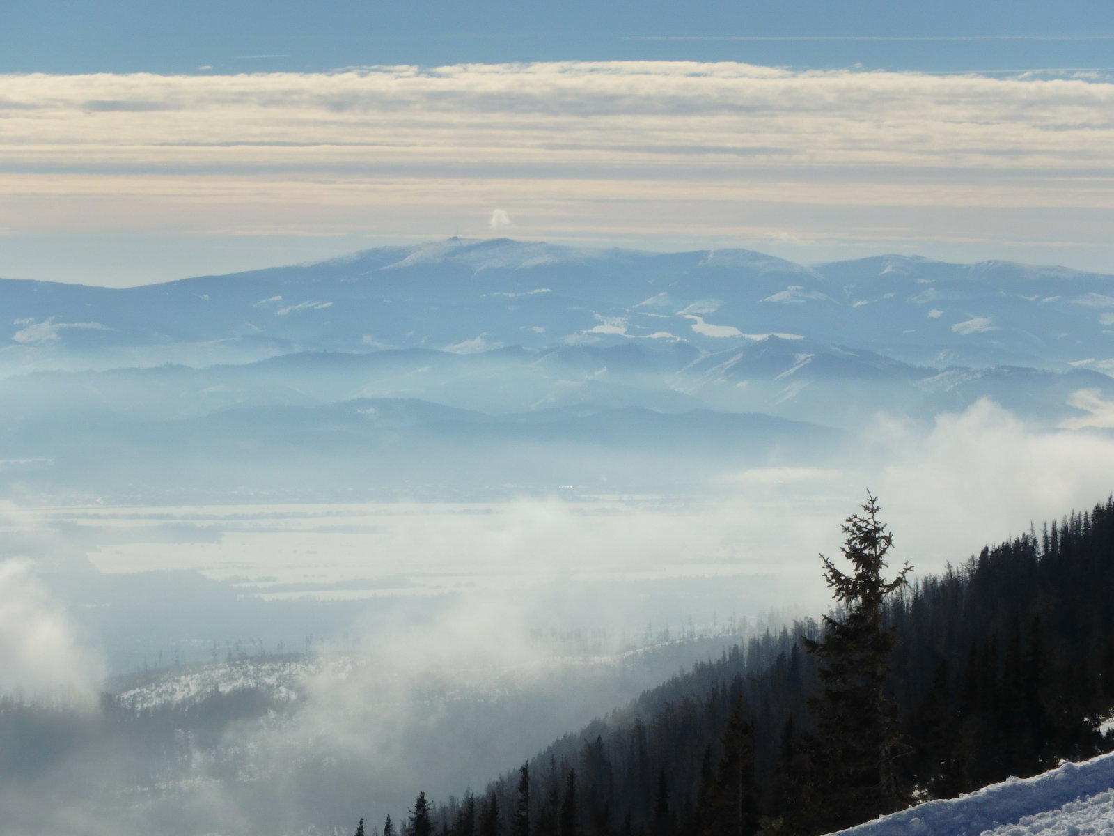 A túlsó oldalon is síeltünk már