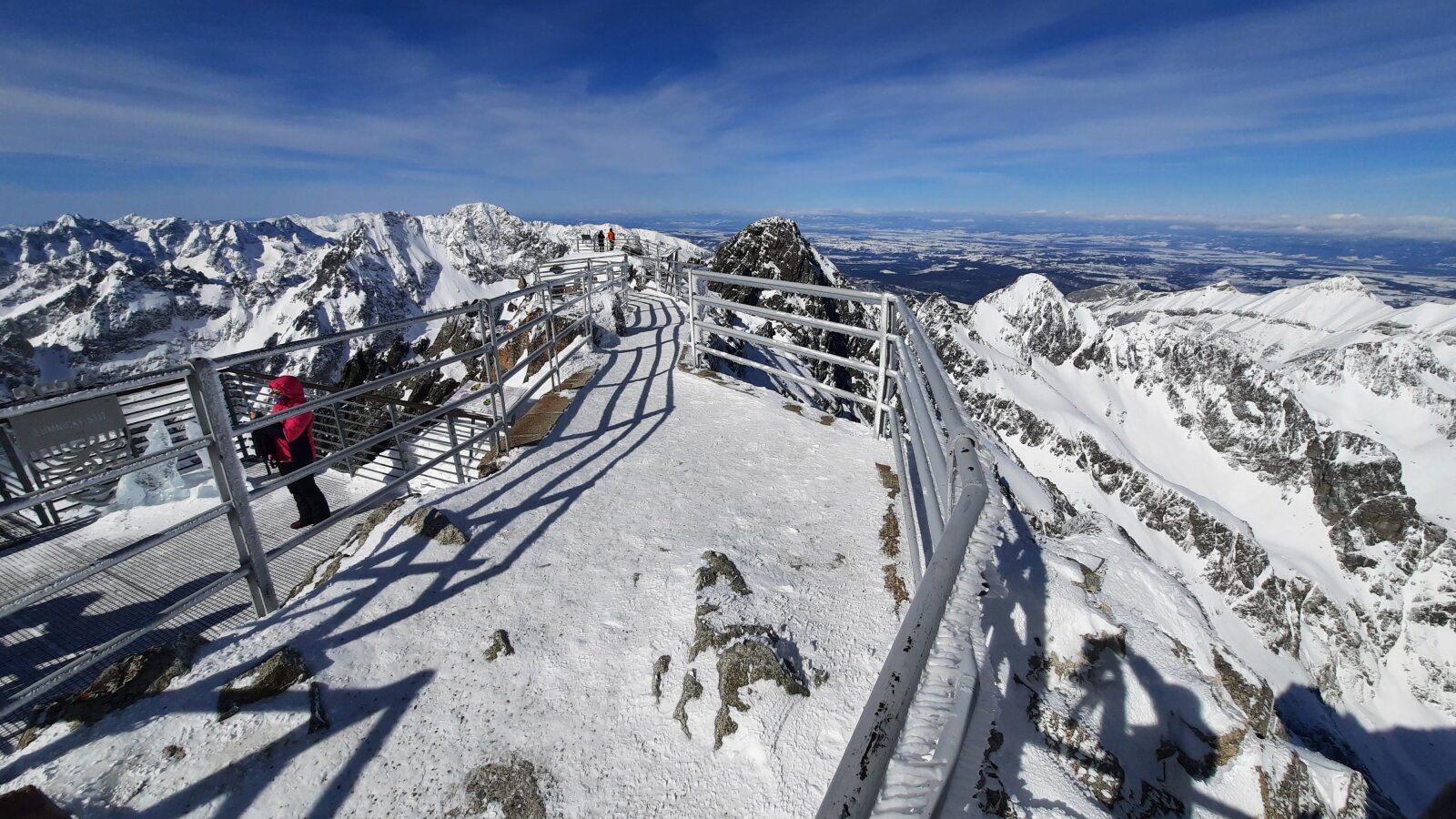Kilátó a Lomnici-csúcson