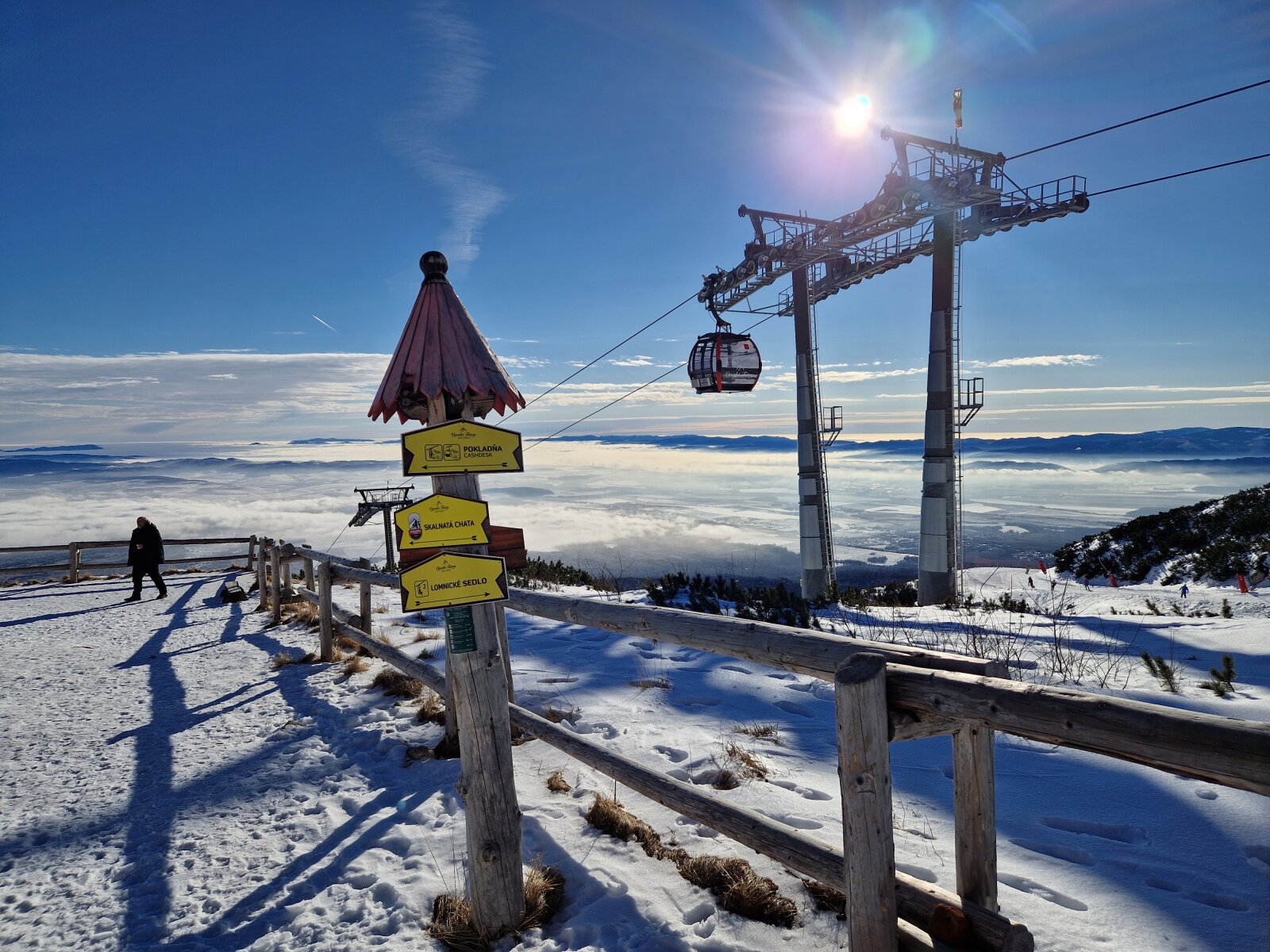 Túrautakat jelző tábla 