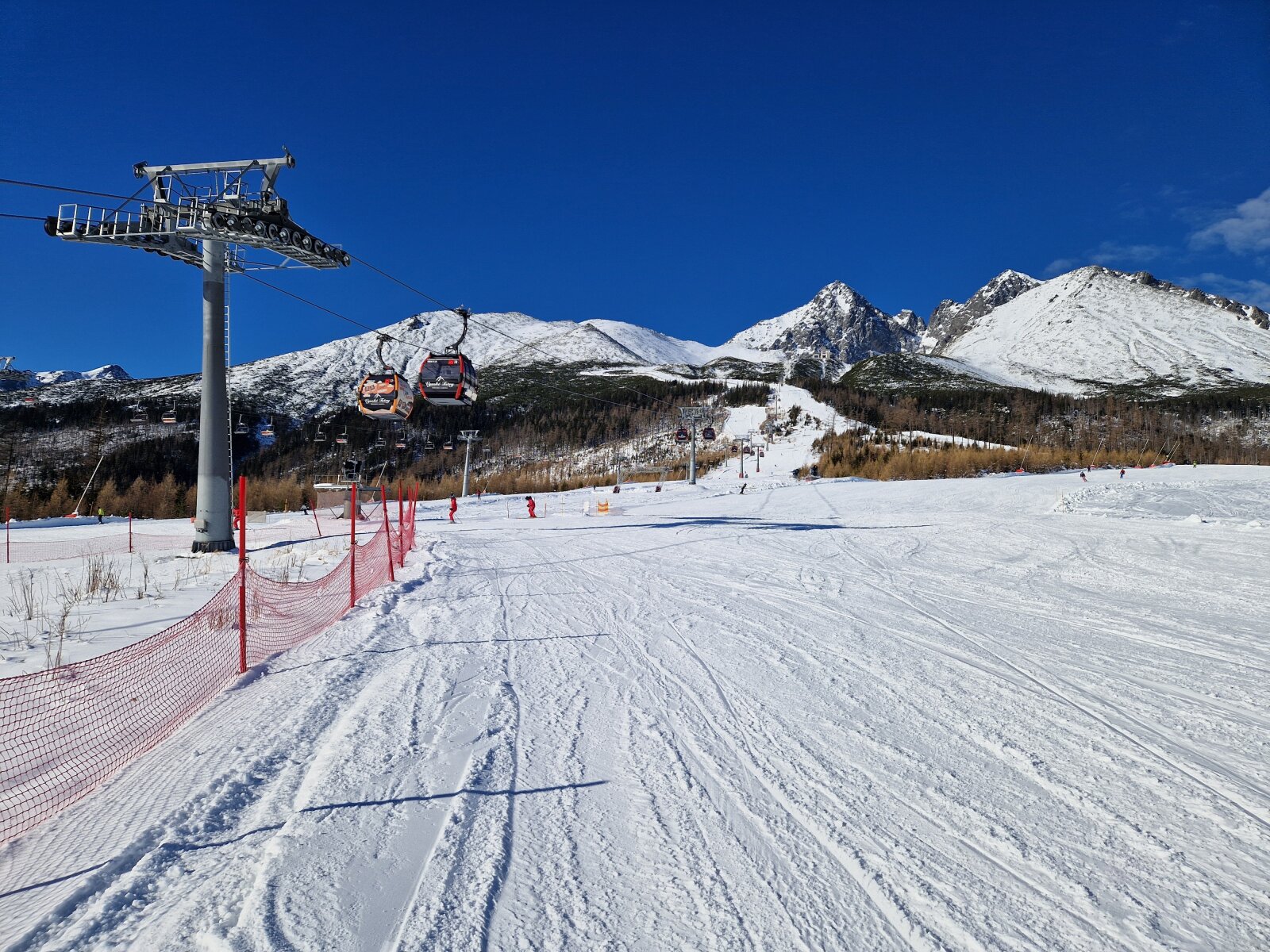 A kevés hó ellenére jól kezeltek voltak a sípályák