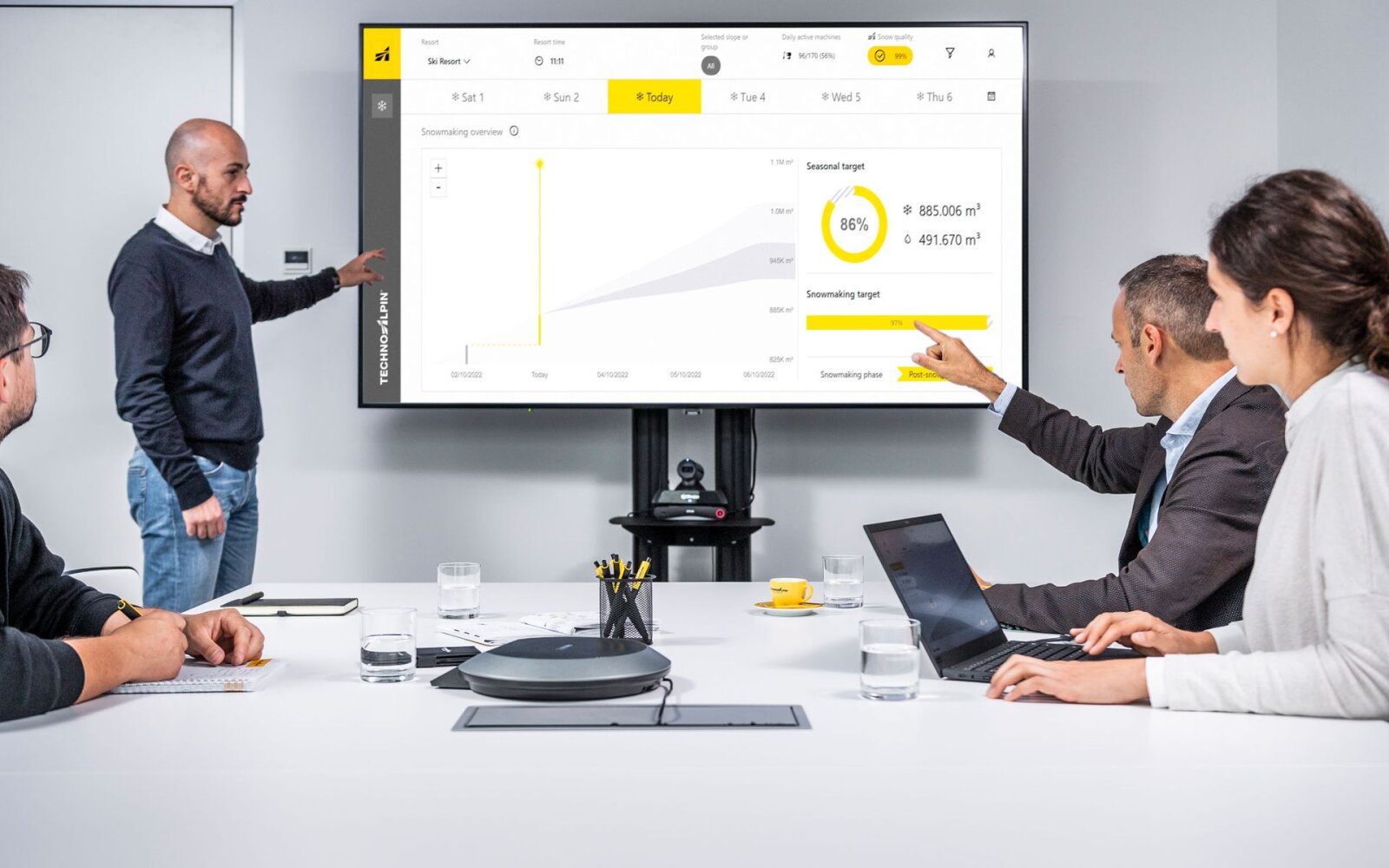 Szakmai prezentáció | Fotó: technoalpin.com