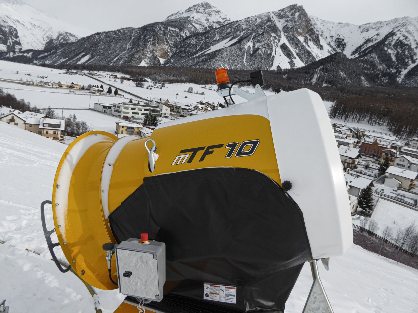 A TechnoAlpin TF10-es típusú hóágyúja I Fotó: technoalpin.com