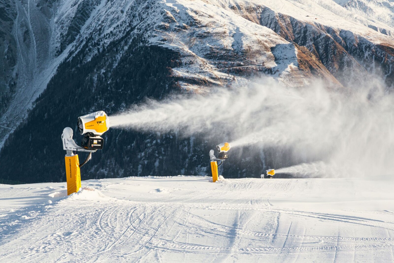 A TechnoAlpin TR8-as típusú hóágyúja I Fotó: technoalpin.com